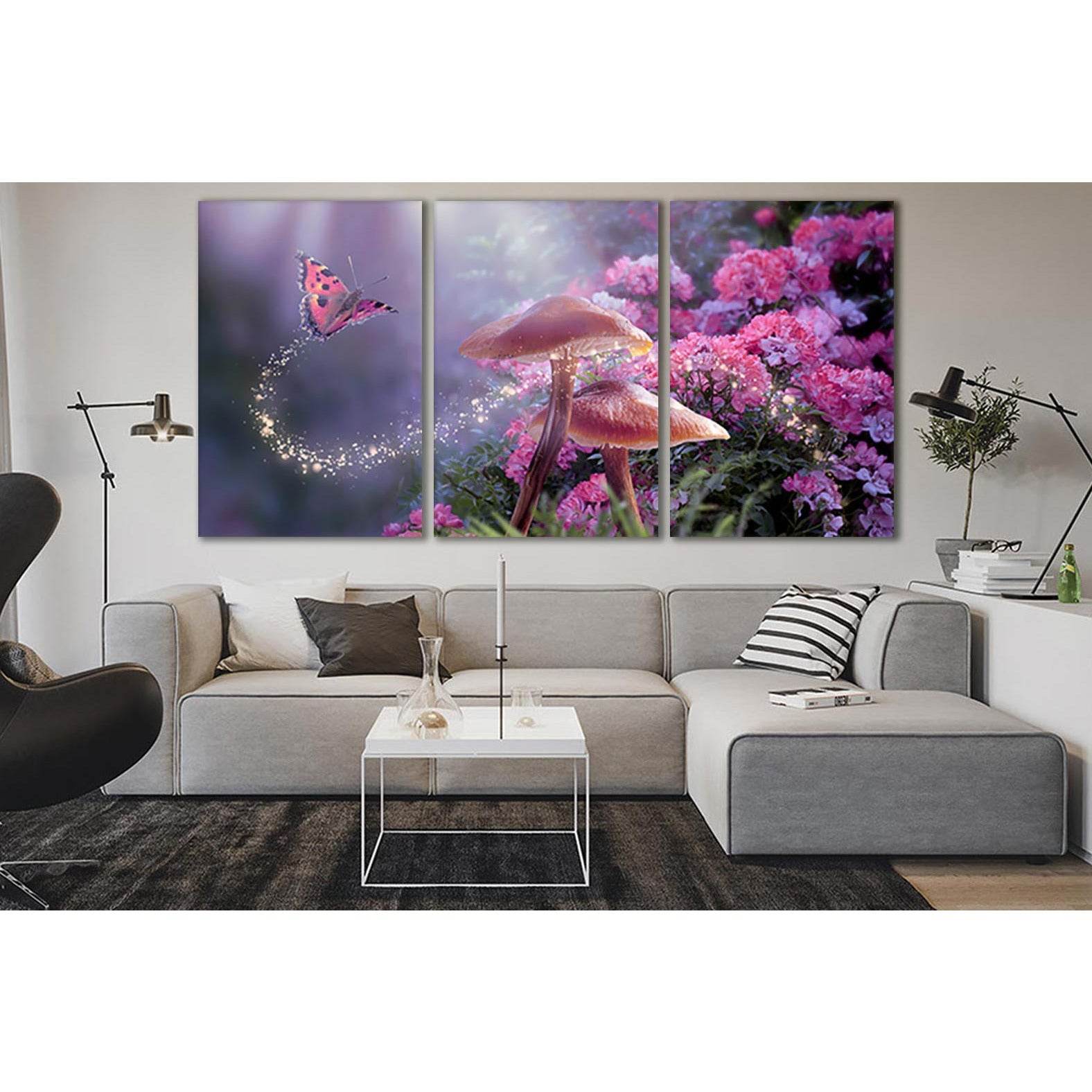 Fantasy Magical Mushrooms №SL681 Ready to Hang Canvas PrintCanvas art arrives ready to hang, with hanging accessories included and no additional framing required. Every canvas print is hand-crafted, made on-demand at our workshop and expertly stretched ar