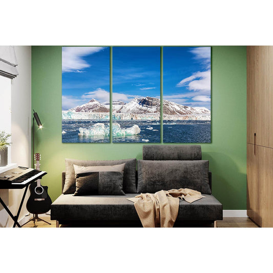 Glacier And The Three Crown Mountains №SL1357 Ready to Hang Canvas PrintCanvas art arrives ready to hang, with hanging accessories included and no additional framing required. Every canvas print is hand-crafted, made on-demand at our workshop and expertly