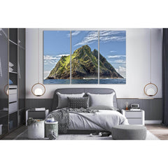 Landscape Of Mountain Island №SL165 Ready to Hang Canvas PrintCanvas art arrives ready to hang, with hanging accessories included and no additional framing required. Every canvas print is hand-crafted, made on-demand at our workshop and expertly stretched