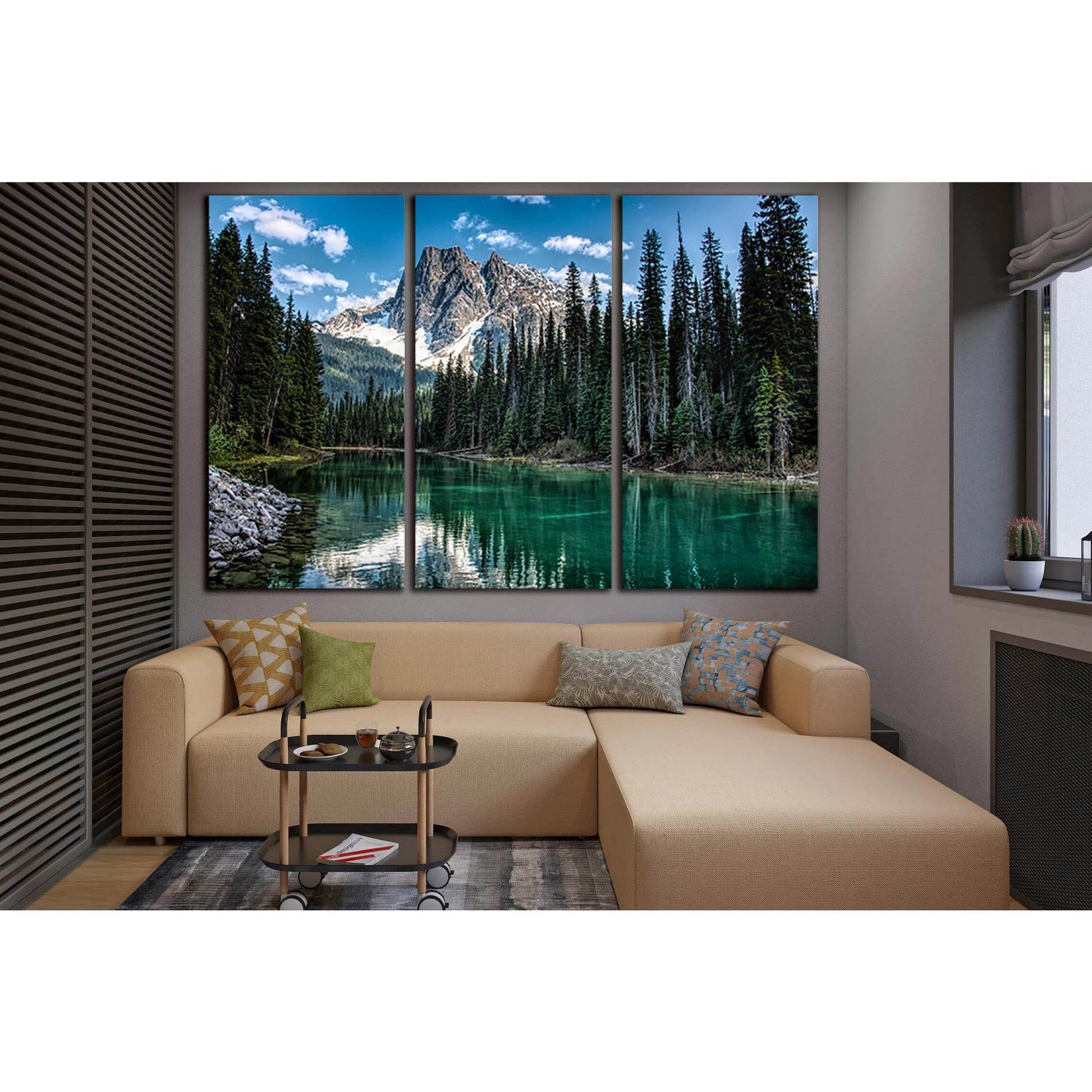 River In Mountain Forest №SL1596 Ready to Hang Canvas PrintCanvas art arrives ready to hang, with hanging accessories included and no additional framing required. Every canvas print is hand-crafted, made on-demand at our workshop and expertly stretched ar