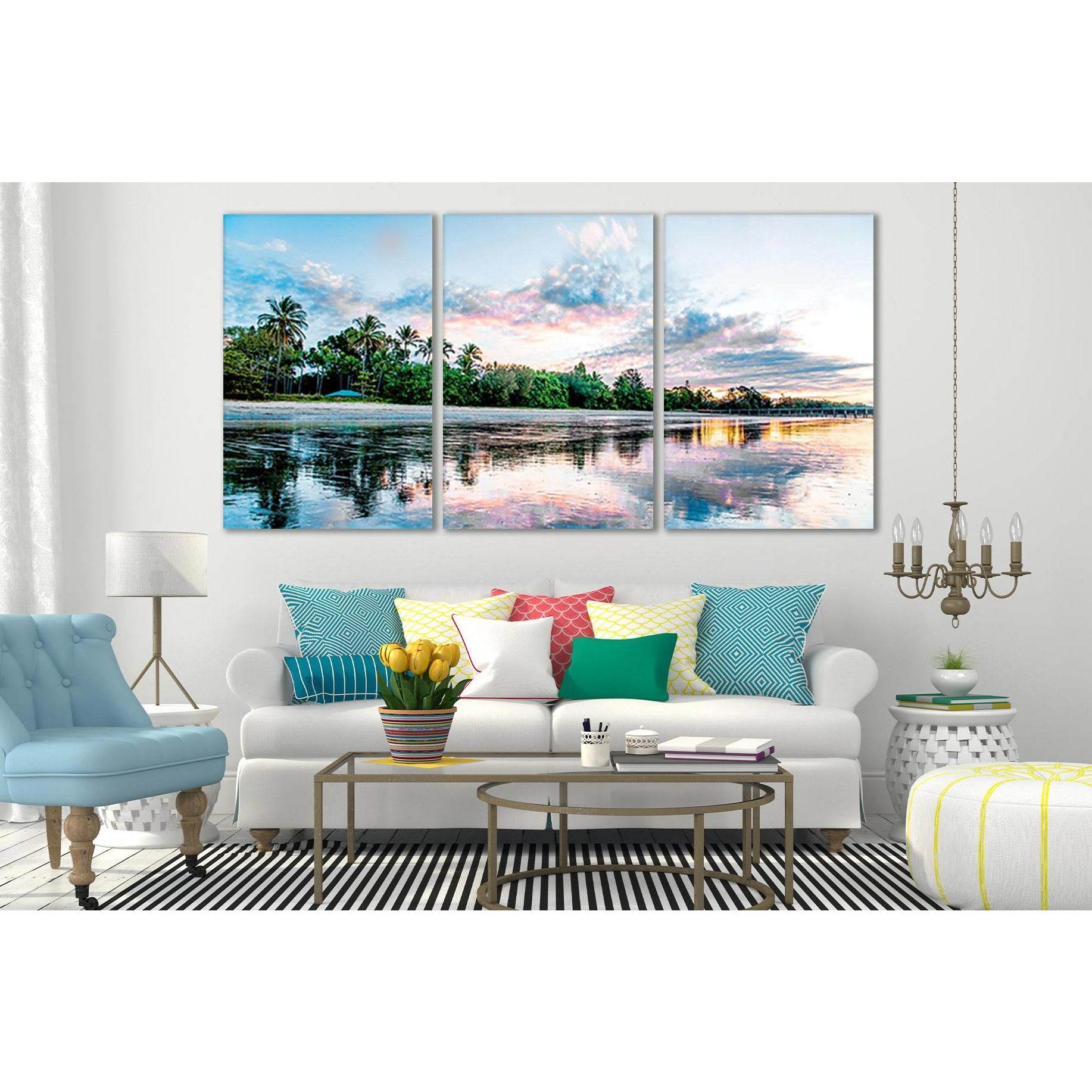 Desert Beach №SL110 Ready to Hang Canvas PrintCanvas art arrives ready to hang, with hanging accessories included and no additional framing required. Every canvas print is hand-crafted, made on-demand at our workshop and expertly stretched around 100% Nor