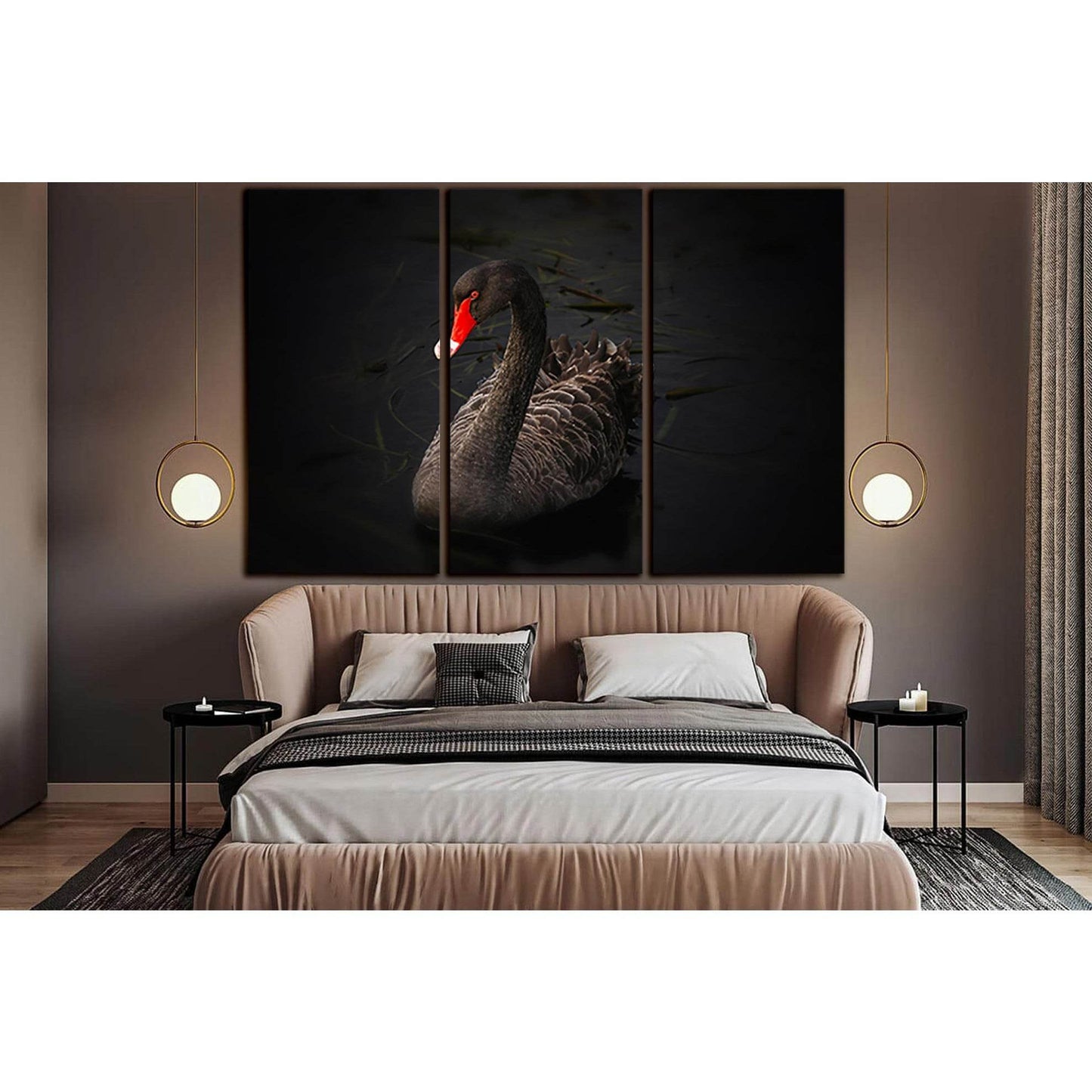 Black Swan №SL1502 Ready to Hang Canvas PrintCanvas art arrives ready to hang, with hanging accessories included and no additional framing required. Every canvas print is hand-crafted, made on-demand at our workshop and expertly stretched around 100% Nort