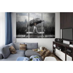 Dog Under Umbrella №SL1016 Ready to Hang Canvas PrintCanvas art arrives ready to hang, with hanging accessories included and no additional framing required. Every canvas print is hand-crafted, made on-demand at our workshop and expertly stretched around 1
