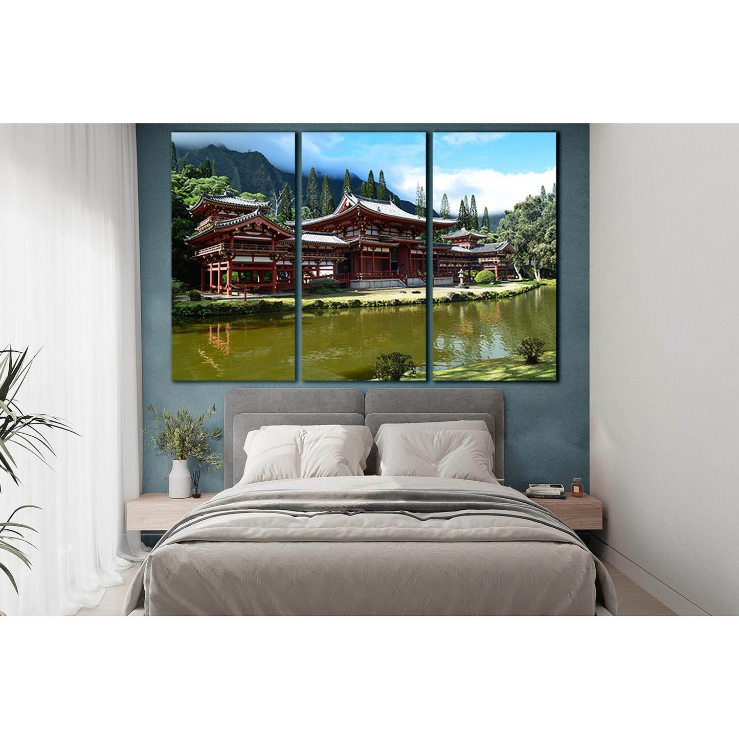 Architecture Byodo In Temple №SL1395 Ready to Hang Canvas PrintCanvas art arrives ready to hang, with hanging accessories included and no additional framing required. Every canvas print is hand-crafted, made on-demand at our workshop and expertly stretche