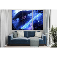 Woman With Magic Sword №SL1244 Ready to Hang Canvas PrintCanvas art arrives ready to hang, with hanging accessories included and no additional framing required. Every canvas print is hand-crafted, made on-demand at our workshop and expertly stretched arou