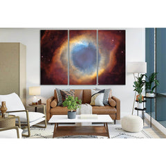 Helix Nebula №SL424 Ready to Hang Canvas PrintCanvas art arrives ready to hang, with hanging accessories included and no additional framing required. Every canvas print is hand-crafted, made on-demand at our workshop and expertly stretched around 100% Nor