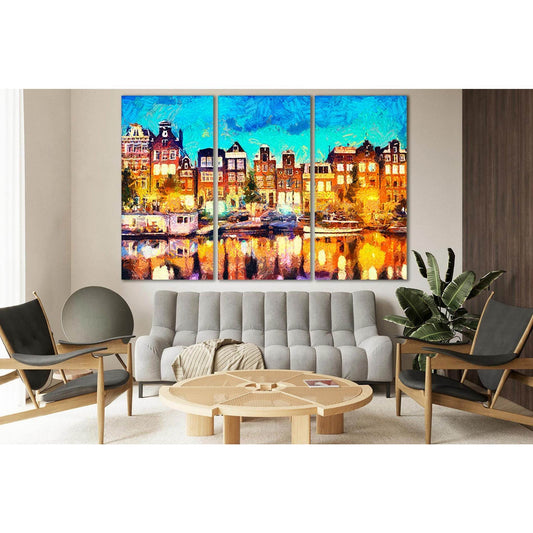 Amsterdam Oil Painting №SL578 Ready to Hang Canvas PrintCanvas art arrives ready to hang, with hanging accessories included and no additional framing required. Every canvas print is hand-crafted, made on-demand at our workshop and expertly stretched aroun