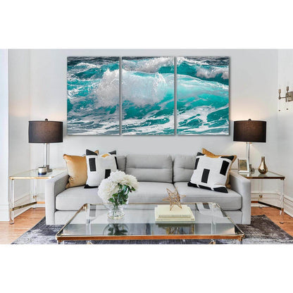 Ocean Wave Movement №SL181 Ready to Hang Canvas PrintCanvas art arrives ready to hang, with hanging accessories included and no additional framing required. Every canvas print is hand-crafted, made on-demand at our workshop and expertly stretched around 1