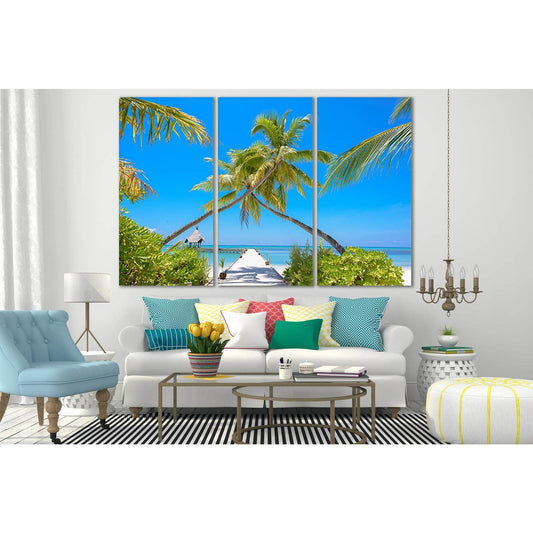 Palm Trees Wonderful Maldives №SL160 Ready to Hang Canvas PrintCanvas art arrives ready to hang, with hanging accessories included and no additional framing required. Every canvas print is hand-crafted, made on-demand at our workshop and expertly stretche