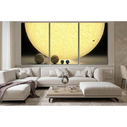 Sun And Sizes Of The Planets №SL422 Ready to Hang Canvas PrintCanvas art arrives ready to hang, with hanging accessories included and no additional framing required. Every canvas print is hand-crafted, made on-demand at our workshop and expertly stretched