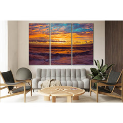 Beautiful Sea Sunset №SL100 Ready to Hang Canvas PrintCanvas art arrives ready to hang, with hanging accessories included and no additional framing required. Every canvas print is hand-crafted, made on-demand at our workshop and expertly stretched around