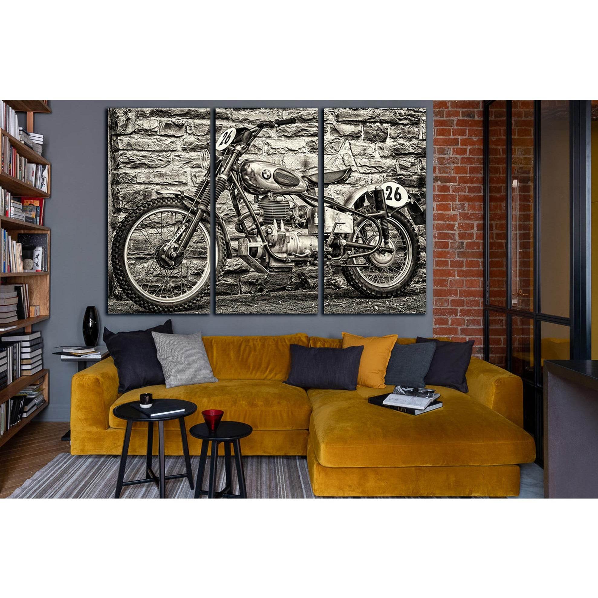 Bmw Motorcycle Black And White №SL829 Ready to Hang Canvas PrintCanvas art arrives ready to hang, with hanging accessories included and no additional framing required. Every canvas print is hand-crafted, made on-demand at our workshop and expertly stretch