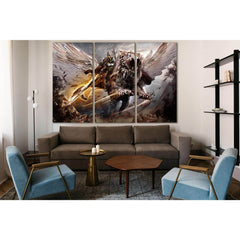 Fantasy Warrior On Magic Tiger №SL1272 Ready to Hang Canvas PrintCanvas art arrives ready to hang, with hanging accessories included and no additional framing required. Every canvas print is hand-crafted, made on-demand at our workshop and expertly stretc