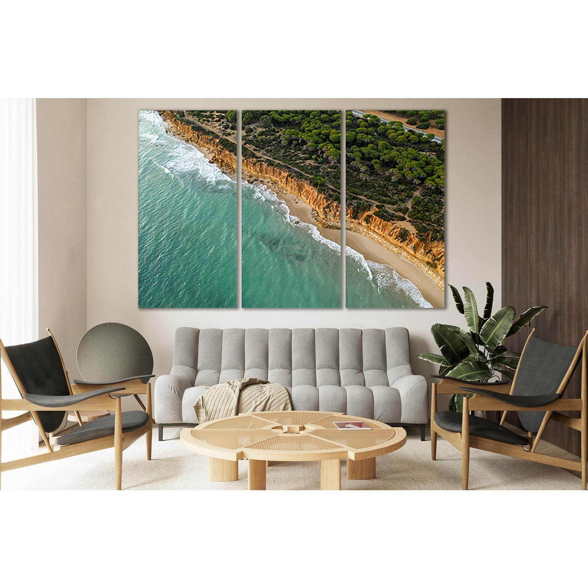 Moving Waves Towards The Shore №SL140 Ready to Hang Canvas PrintCanvas art arrives ready to hang, with hanging accessories included and no additional framing required. Every canvas print is hand-crafted, made on-demand at our workshop and expertly stretch