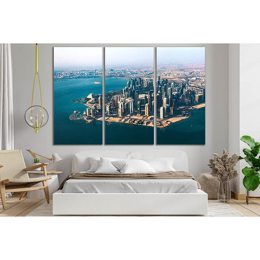 Doha Festival City Doha Qatar Cityscape №SL336 Ready to Hang Canvas PrintCanvas art arrives ready to hang, with hanging accessories included and no additional framing required. Every canvas print is hand-crafted, made on-demand at our workshop and expertl