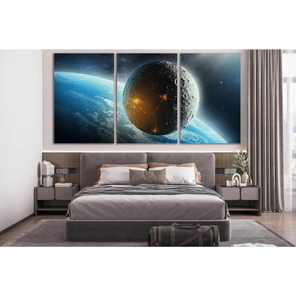 Moon Colonization Futuristic Space №SL407 Ready to Hang Canvas PrintCanvas art arrives ready to hang, with hanging accessories included and no additional framing required. Every canvas print is hand-crafted, made on-demand at our workshop and expertly str