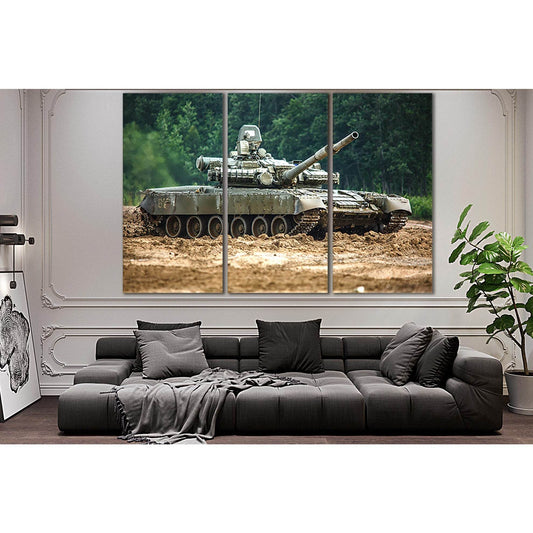 Military Armored Tank №SL780 Ready to Hang Canvas PrintCanvas art arrives ready to hang, with hanging accessories included and no additional framing required. Every canvas print is hand-crafted, made on-demand at our workshop and expertly stretched around