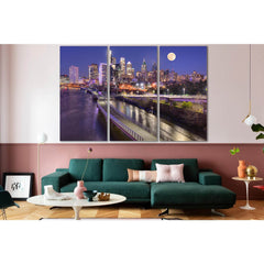USA Philadelphia Night №SL311 Ready to Hang Canvas PrintCanvas art arrives ready to hang, with hanging accessories included and no additional framing required. Every canvas print is hand-crafted, made on-demand at our workshop and expertly stretched aroun