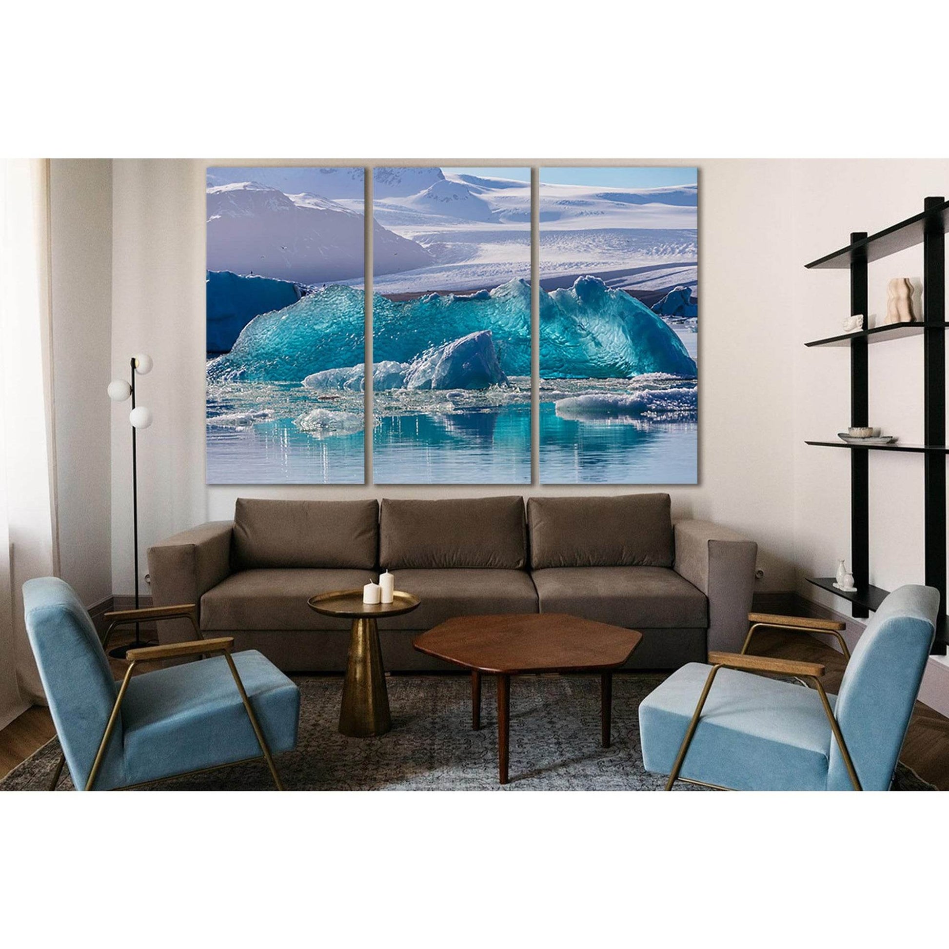 Icebergs In The Glacial Lagoon №SL1322 Ready to Hang Canvas PrintCanvas art arrives ready to hang, with hanging accessories included and no additional framing required. Every canvas print is hand-crafted, made on-demand at our workshop and expertly stretc