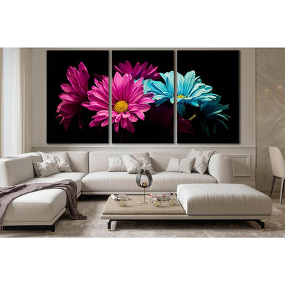 Flowers On Black Background №SL685 Ready to Hang Canvas PrintCanvas art arrives ready to hang, with hanging accessories included and no additional framing required. Every canvas print is hand-crafted, made on-demand at our workshop and expertly stretched