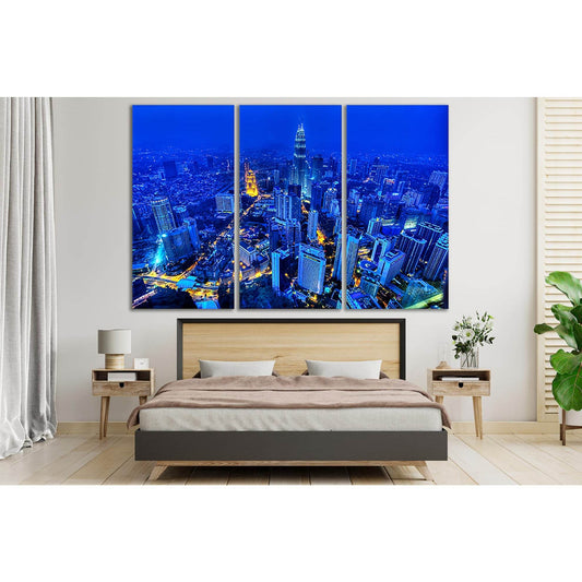 Cityscape Kuala Lumpur №SL349 Ready to Hang Canvas PrintCanvas art arrives ready to hang, with hanging accessories included and no additional framing required. Every canvas print is hand-crafted, made on-demand at our workshop and expertly stretched aroun