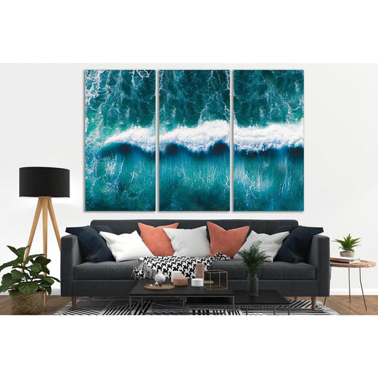 White Foam Wave №SL125 Ready to Hang Canvas PrintCanvas art arrives ready to hang, with hanging accessories included and no additional framing required. Every canvas print is hand-crafted, made on-demand at our workshop and expertly stretched around 100%