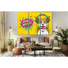 Happy Surprised Dog Pop Art №SL551 Ready to Hang Canvas PrintCanvas art arrives ready to hang, with hanging accessories included and no additional framing required. Every canvas print is hand-crafted, made on-demand at our workshop and expertly stretched