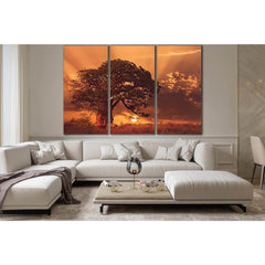 Beautiful Tree During Sunset №SL824 Ready to Hang Canvas PrintCanvas art arrives ready to hang, with hanging accessories included and no additional framing required. Every canvas print is hand-crafted, made on-demand at our workshop and expertly stretched