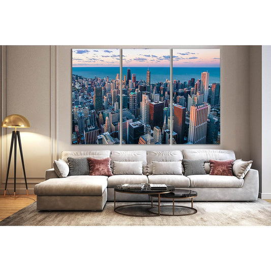 Willis Tower Chicago Skyline №SL333 Ready to Hang Canvas PrintCanvas art arrives ready to hang, with hanging accessories included and no additional framing required. Every canvas print is hand-crafted, made on-demand at our workshop and expertly stretched