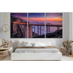 Bixby Creek Bridge In California №SL1119 Ready to Hang Canvas PrintCanvas art arrives ready to hang, with hanging accessories included and no additional framing required. Every canvas print is hand-crafted, made on-demand at our workshop and expertly stre