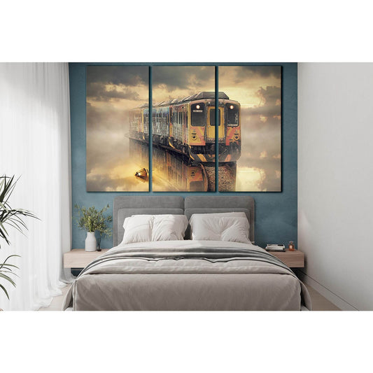 Fantasy Train №SL1425 Ready to Hang Canvas PrintCanvas art arrives ready to hang, with hanging accessories included and no additional framing required. Every canvas print is hand-crafted, made on-demand at our workshop and expertly stretched around 100% N