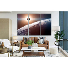 Solar Eclipse In Space №SL429 Ready to Hang Canvas PrintCanvas art arrives ready to hang, with hanging accessories included and no additional framing required. Every canvas print is hand-crafted, made on-demand at our workshop and expertly stretched aroun