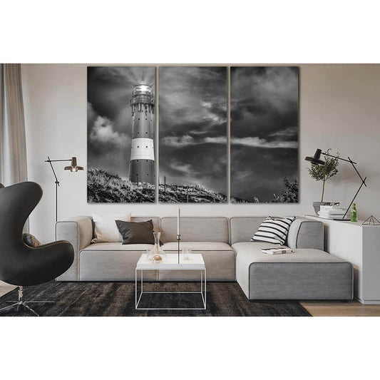 Shining Lighthouse Black And White №SL830 Ready to Hang Canvas PrintCanvas art arrives ready to hang, with hanging accessories included and no additional framing required. Every canvas print is hand-crafted, made on-demand at our workshop and expertly str