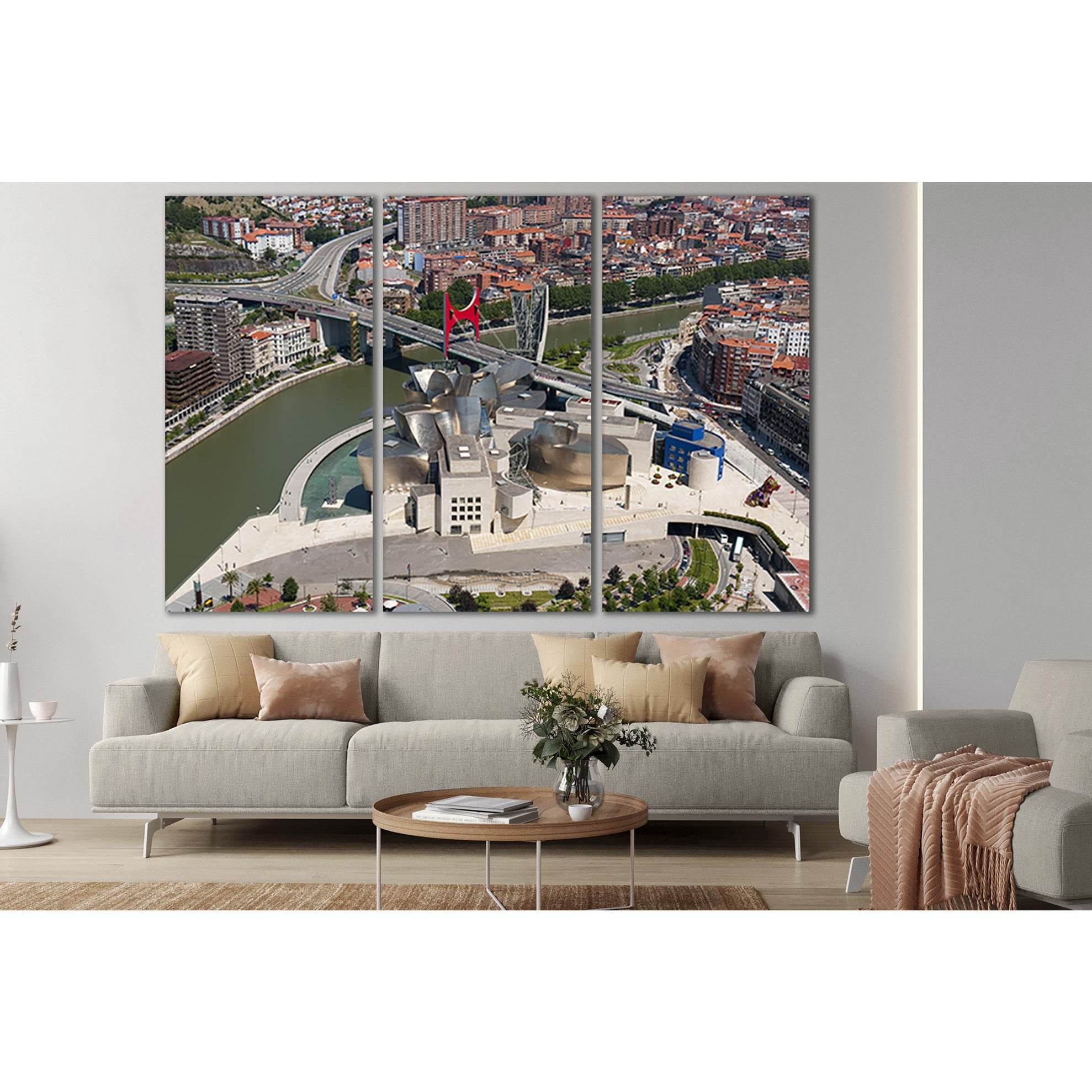 Spain City Bilbao №SL312 Ready to Hang Canvas PrintCanvas art arrives ready to hang, with hanging accessories included and no additional framing required. Every canvas print is hand-crafted, made on-demand at our workshop and expertly stretched around 100