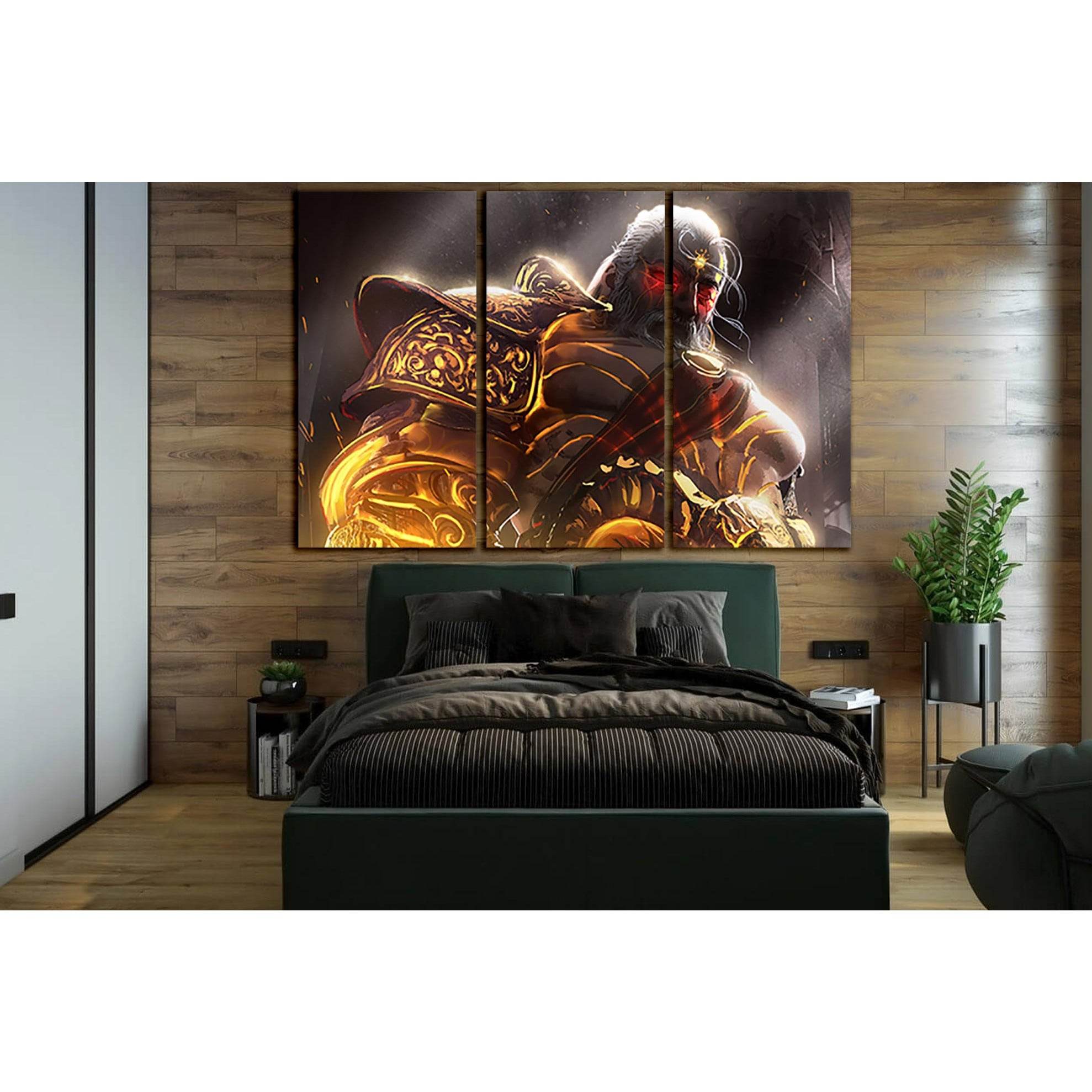 Brutal Muscular Warrior №SL1249 Ready to Hang Canvas PrintCanvas art arrives ready to hang, with hanging accessories included and no additional framing required. Every canvas print is hand-crafted, made on-demand at our workshop and expertly stretched aro