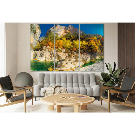 Autumn Trees And Beautiful Rocks №SL1061 Ready to Hang Canvas PrintCanvas art arrives ready to hang, with hanging accessories included and no additional framing required. Every canvas print is hand-crafted, made on-demand at our workshop and expertly stre