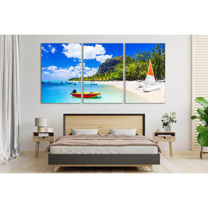 Beautiful Island Mauritius №SL65 Ready to Hang Canvas PrintCanvas art arrives ready to hang, with hanging accessories included and no additional framing required. Every canvas print is hand-crafted, made on-demand at our workshop and expertly stretched ar