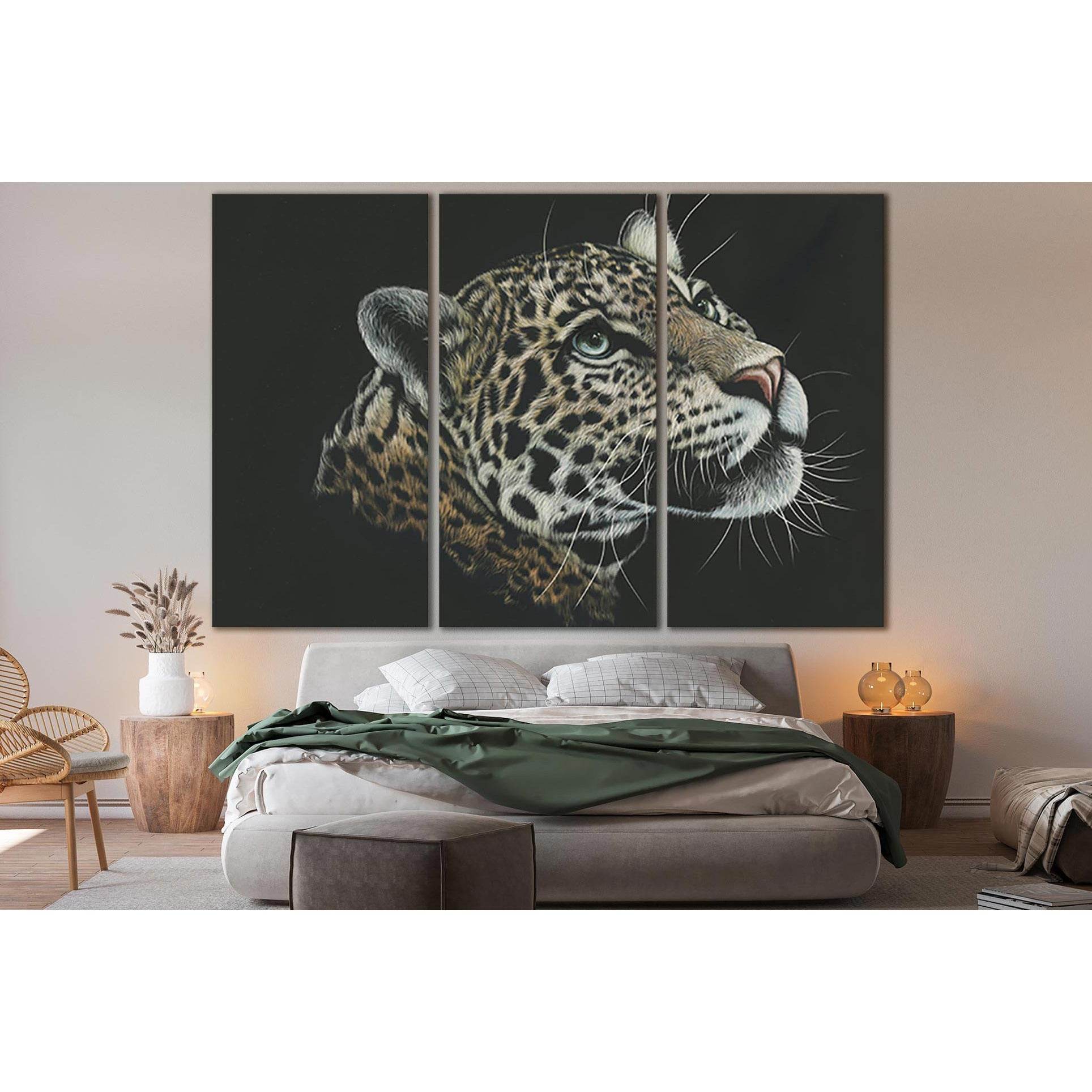 Leopard Painting №SL1534 Ready to Hang Canvas PrintCanvas art arrives ready to hang, with hanging accessories included and no additional framing required. Every canvas print is hand-crafted, made on-demand at our workshop and expertly stretched around 100