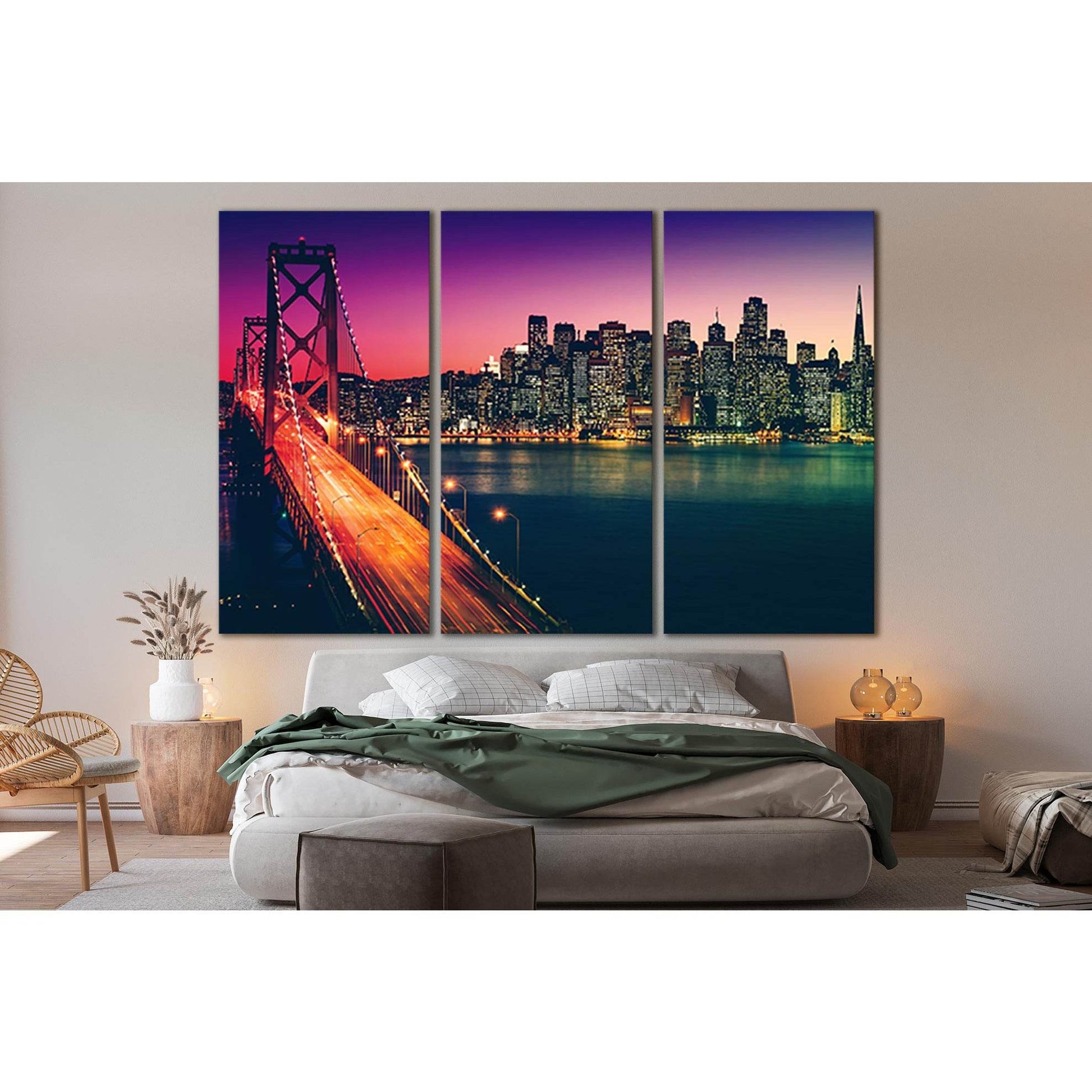 San Francisco Bridge Golden Gate №SL1469 Ready to Hang Canvas PrintCanvas art arrives ready to hang, with hanging accessories included and no additional framing required. Every canvas print is hand-crafted, made on-demand at our workshop and expertly stre