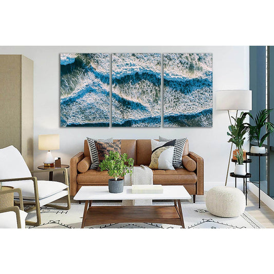 Foam Waves №SL123 Ready to Hang Canvas PrintCanvas art arrives ready to hang, with hanging accessories included and no additional framing required. Every canvas print is hand-crafted, made on-demand at our workshop and expertly stretched around 100% North