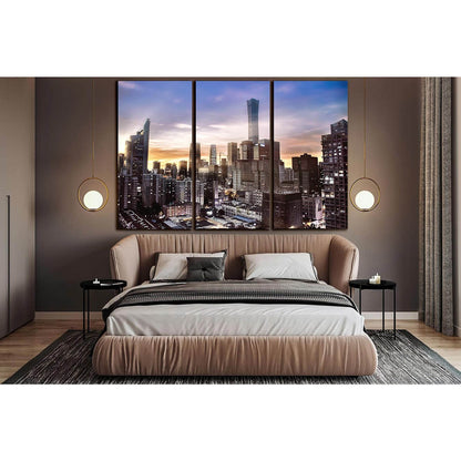 Cityscape Beautiful Morning №SL1455 Ready to Hang Canvas PrintCanvas art arrives ready to hang, with hanging accessories included and no additional framing required. Every canvas print is hand-crafted, made on-demand at our workshop and expertly stretched