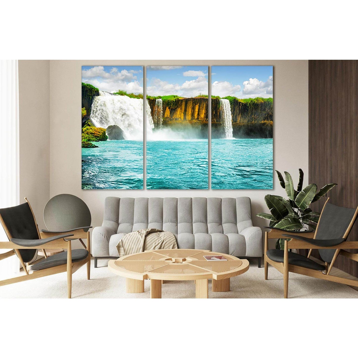 Dray Nur Waterfall №SL452 Ready to Hang Canvas PrintCanvas art arrives ready to hang, with hanging accessories included and no additional framing required. Every canvas print is hand-crafted, made on-demand at our workshop and expertly stretched around 10