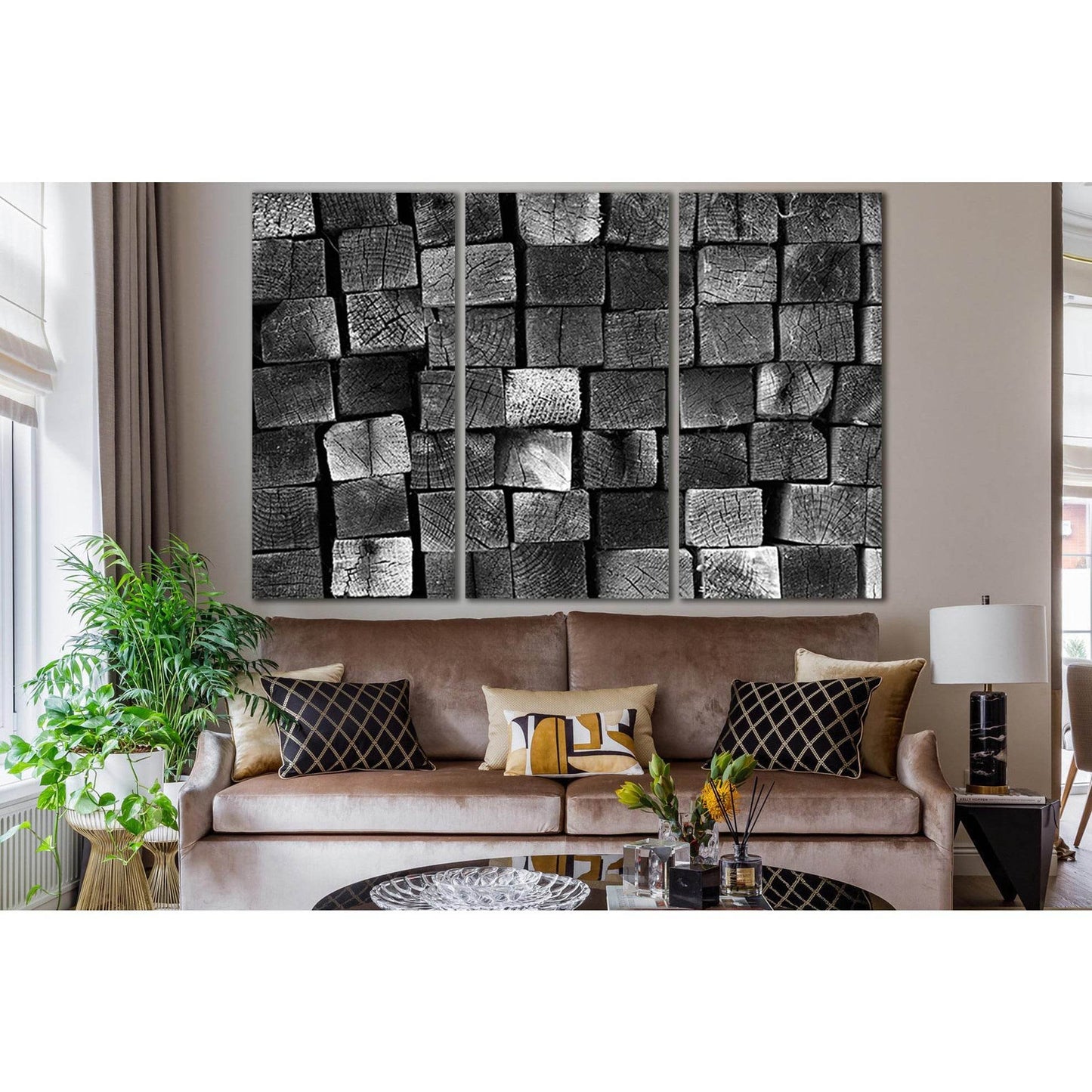 Black And White Wood Texture №SL877 Ready to Hang Canvas PrintCanvas art arrives ready to hang, with hanging accessories included and no additional framing required. Every canvas print is hand-crafted, made on-demand at our workshop and expertly stretched