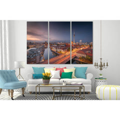 Cityscapes Germany Berlin №SL316 Ready to Hang Canvas PrintCanvas art arrives ready to hang, with hanging accessories included and no additional framing required. Every canvas print is hand-crafted, made on-demand at our workshop and expertly stretched ar
