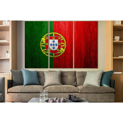 Flag Of Portugal №SL1159 Ready to Hang Canvas PrintCanvas art arrives ready to hang, with hanging accessories included and no additional framing required. Every canvas print is hand-crafted, made on-demand at our workshop and expertly stretched around 100