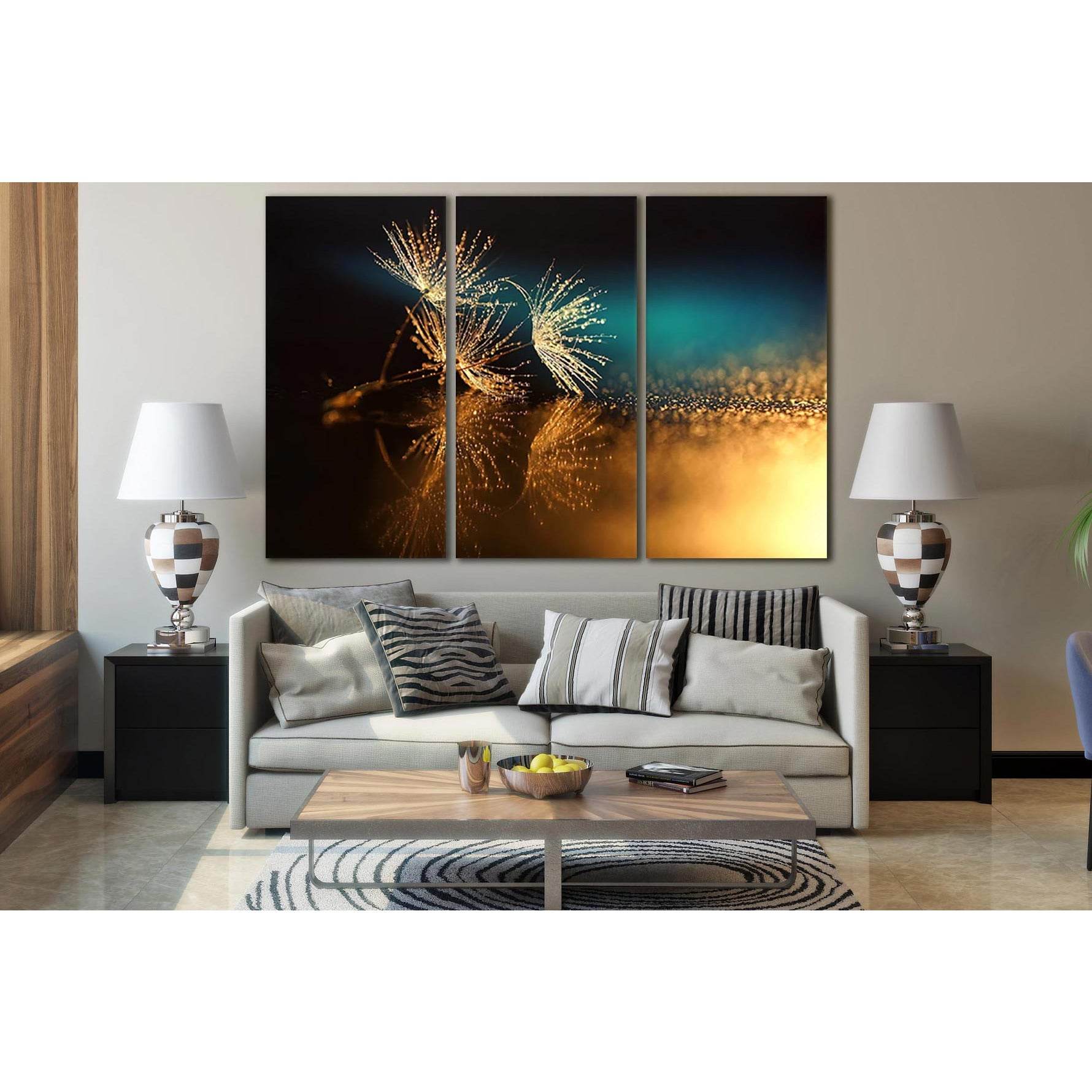 Dandelions And Dew Drops №SL668 Ready to Hang Canvas PrintCanvas art arrives ready to hang, with hanging accessories included and no additional framing required. Every canvas print is hand-crafted, made on-demand at our workshop and expertly stretched aro