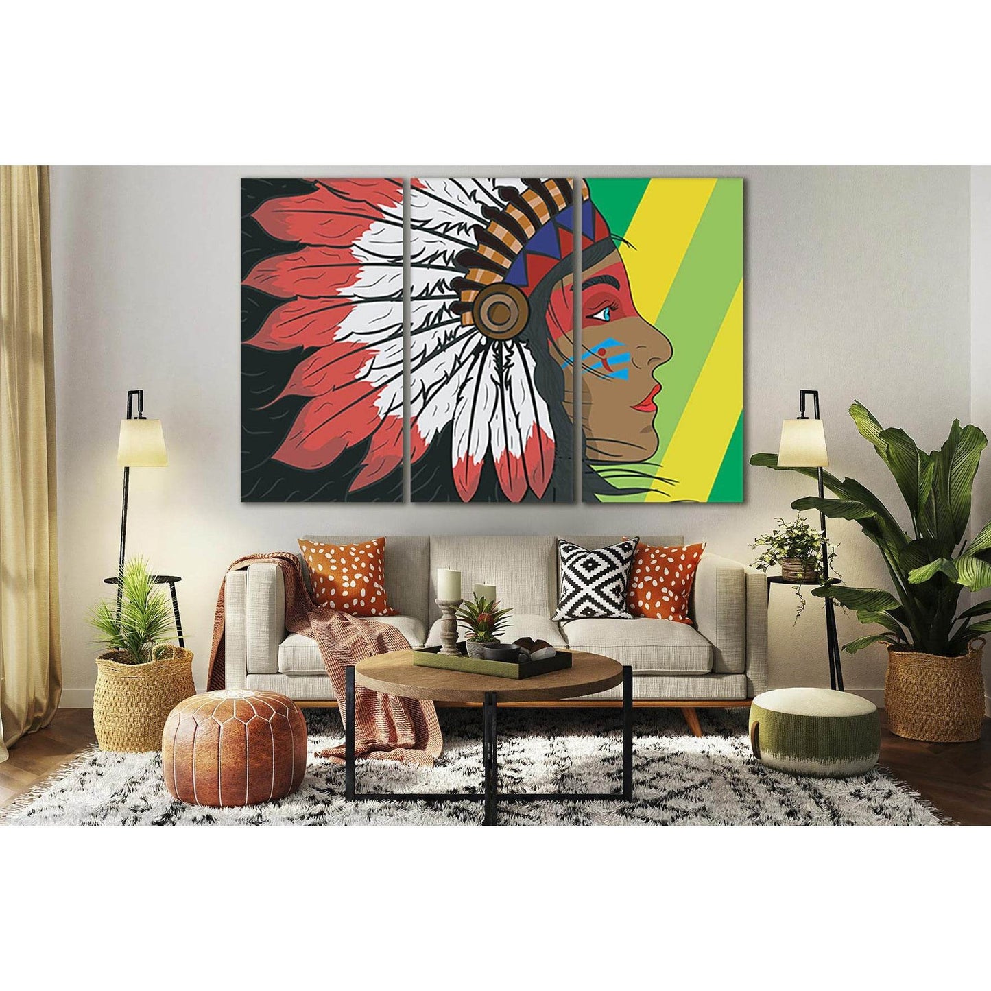 Young Indian Woman Pop Art №SL531 Ready to Hang Canvas PrintCanvas art arrives ready to hang, with hanging accessories included and no additional framing required. Every canvas print is hand-crafted, made on-demand at our workshop and expertly stretched a