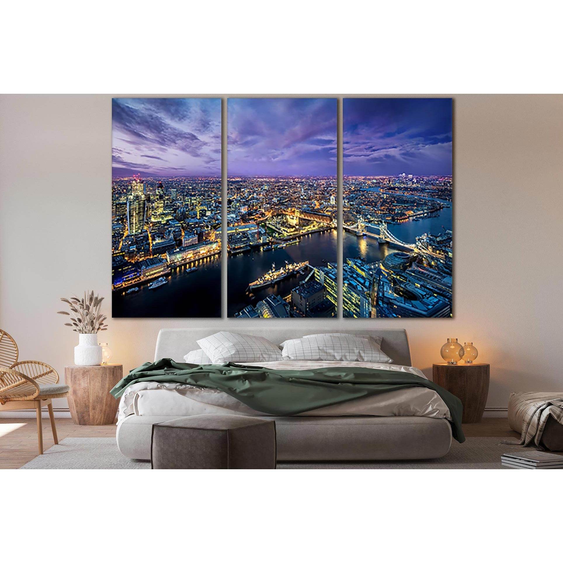 Tower Bridge London Cityscape №SL1125 Ready to Hang Canvas PrintCanvas art arrives ready to hang, with hanging accessories included and no additional framing required. Every canvas print is hand-crafted, made on-demand at our workshop and expertly stretch