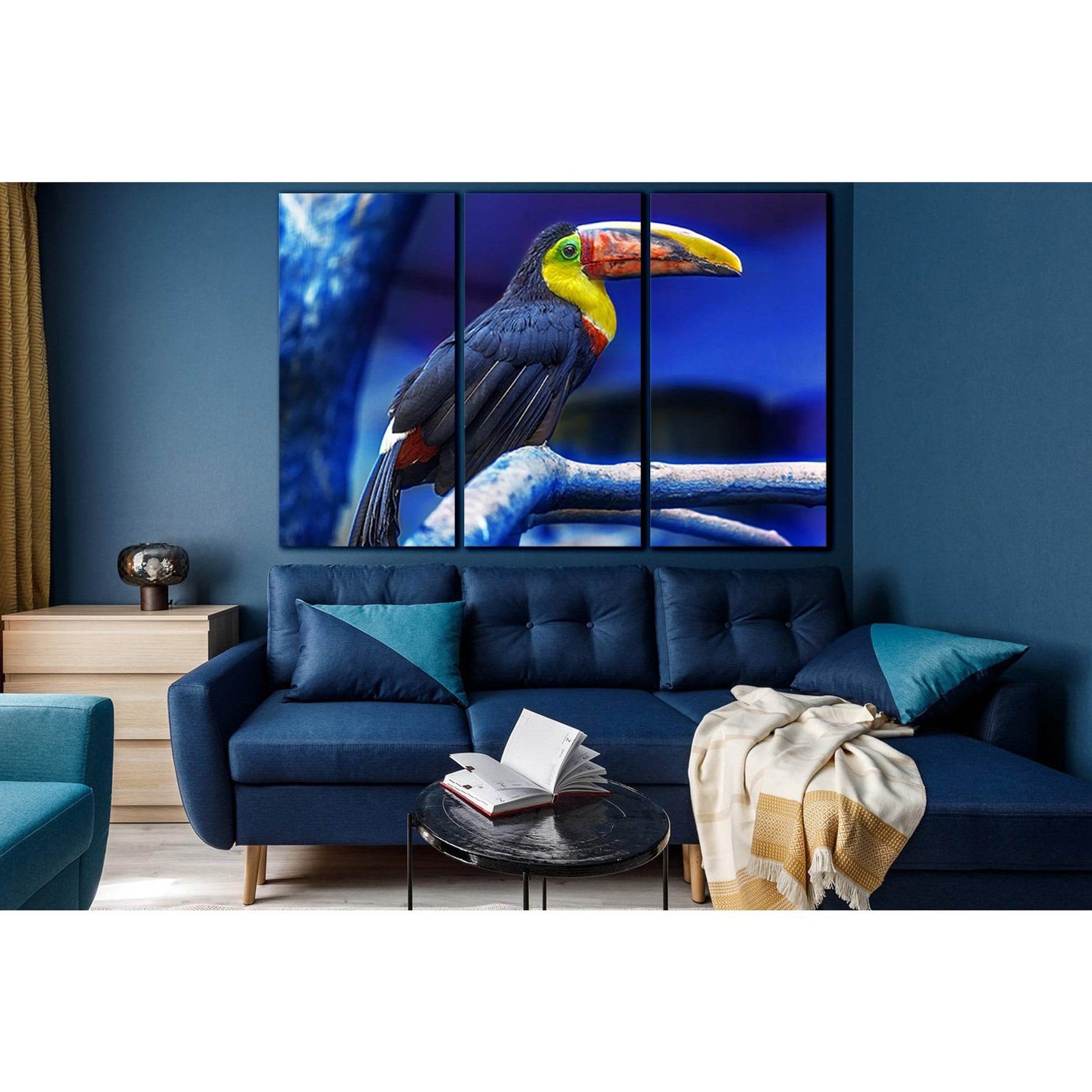 Exotic Birds Toucan №SL1525 Ready to Hang Canvas PrintCanvas art arrives ready to hang, with hanging accessories included and no additional framing required. Every canvas print is hand-crafted, made on-demand at our workshop and expertly stretched around