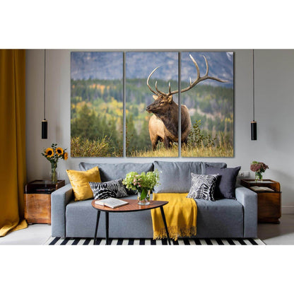 Deer With Beautiful Antlers №SL1049 Ready to Hang Canvas PrintCanvas art arrives ready to hang, with hanging accessories included and no additional framing required. Every canvas print is hand-crafted, made on-demand at our workshop and expertly stretched